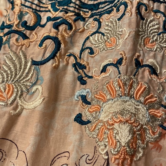 Stunning Vintage Embroidered beach dress - Picture 3 of 10